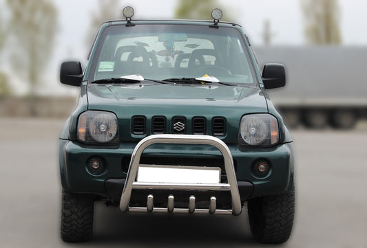 Bull Bar F2-01 (Stainless Steel) for Suzuki Jimny 1998-2018 - image 1