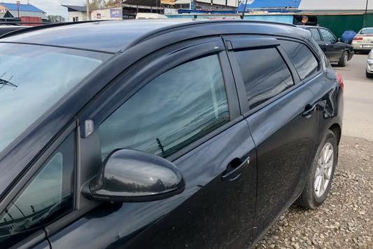Window Deflectors HB (4 pcs, HIC) for Opel Astra H 2004-2013 - image 1