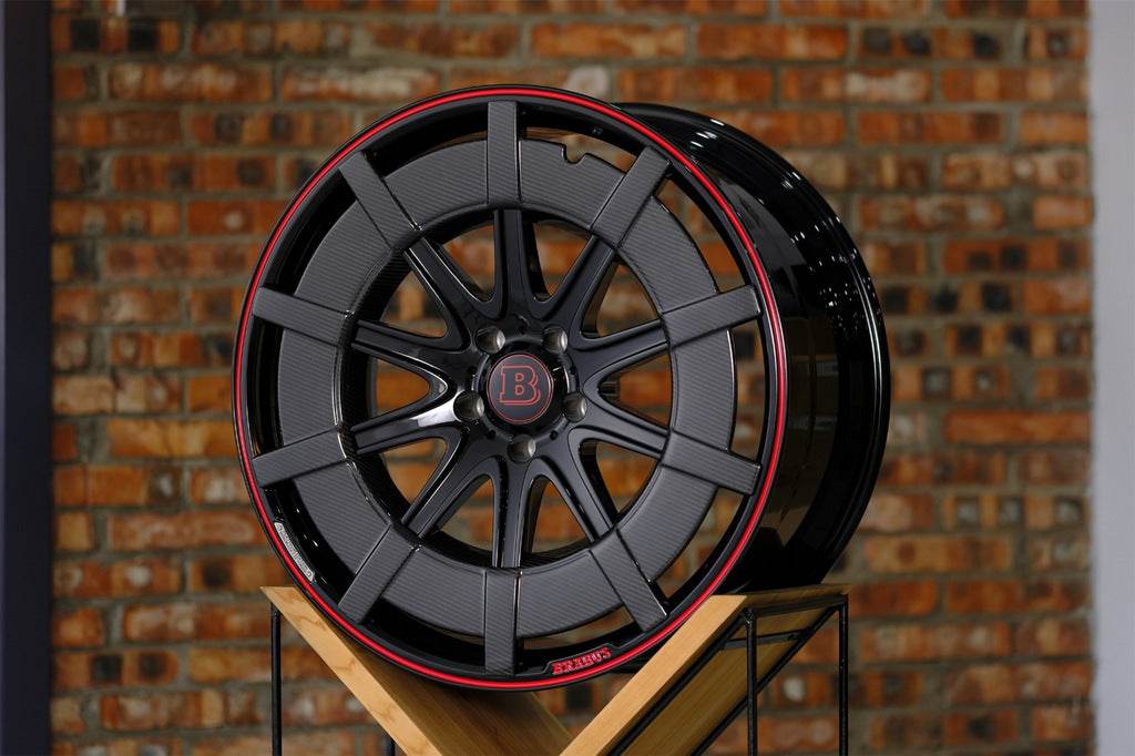 Wheels from forged aluminum and carbon G900 (R24, 4 pcs.) for Mercedes G class W463 2018-2024 - Reelken Auto