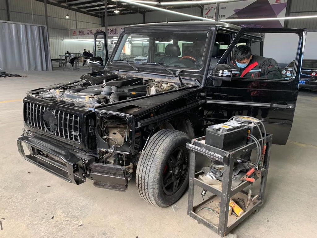 Facelift Body Kit to G63 AMG 2018 for Mercedes G сlass W463 1990-2018 - image 6