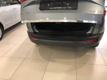 The edge of the trunk (stainless) for Skoda Karoq - Reelken Auto