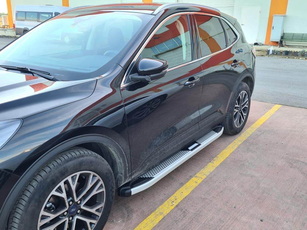 Lateral platforms Mevsim Gray (2 pieces, aluminum) for Ford Puma 2019↗︎ - Reelken Auto