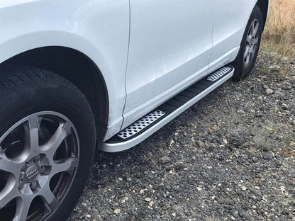 Lateral platforms Tayga V2 (2 pieces, aluminum) for Mercedes GL class X164 - Reelken Auto