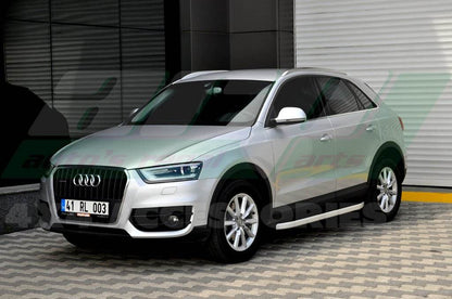Side area Fullmond (2 pcs., Aluminum) for Audi Q3 2011-2019 - Reelken Auto