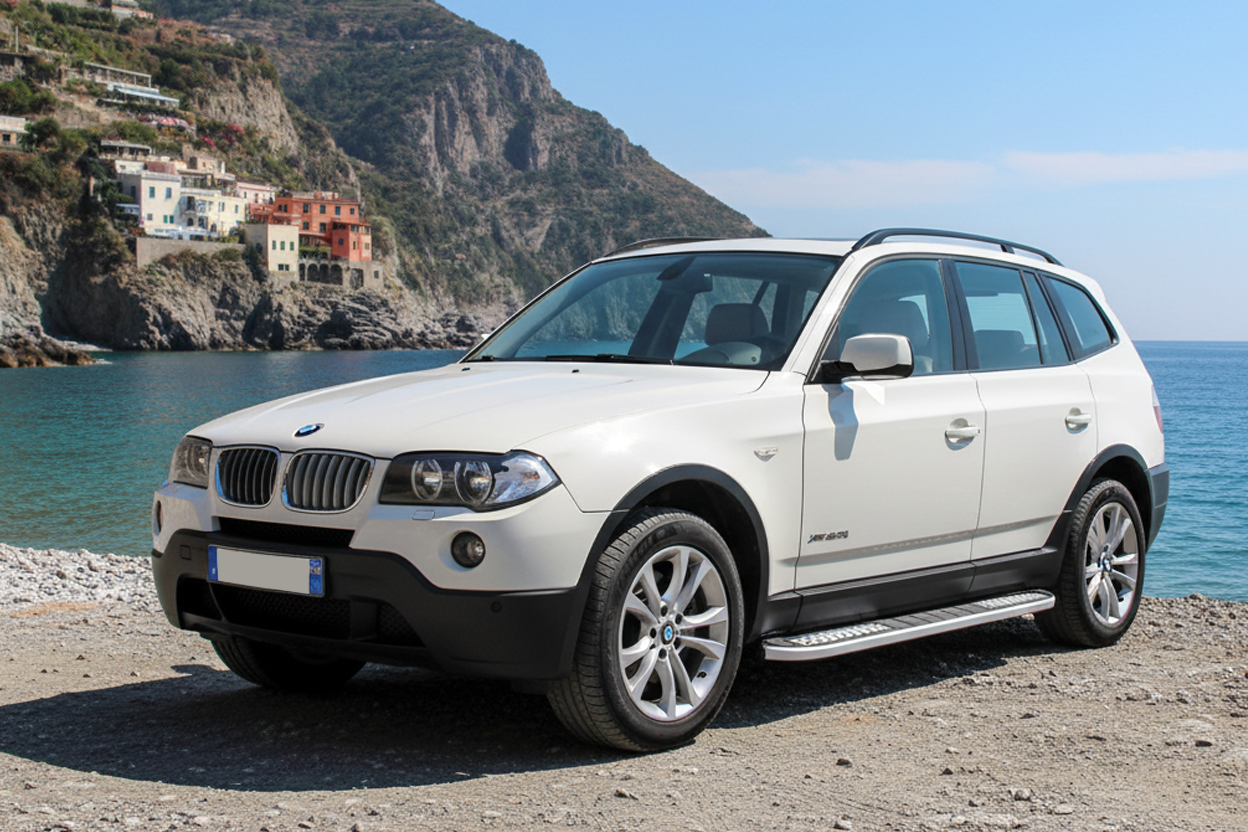 Side Steps Tayga V2 (2 pcs, Aluminum) for BMW X3 E-83 2003-2010 - image 1