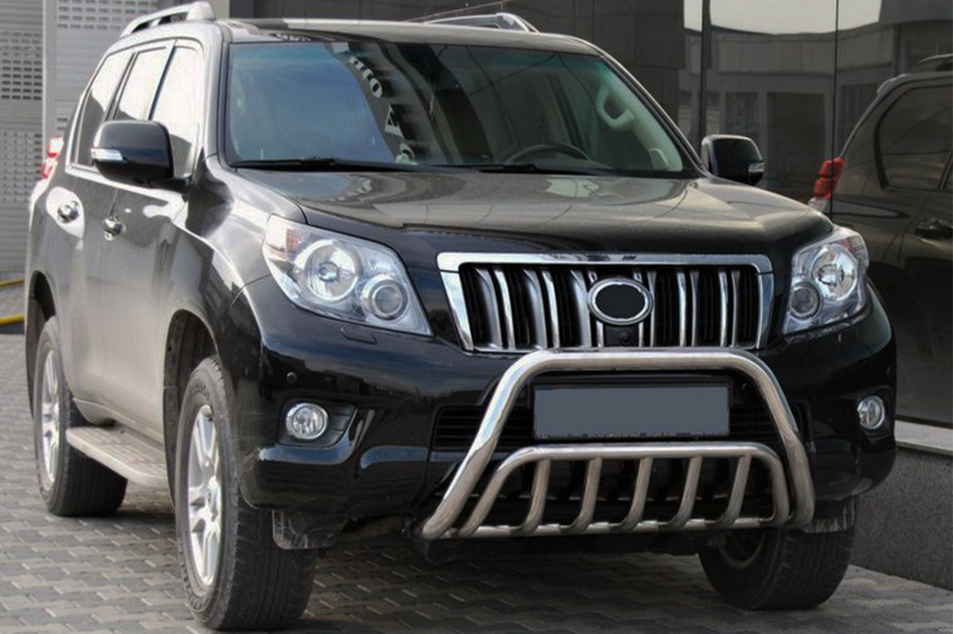 Bull Bar WT002 (Stainless Steel) for Toyota Land Cruiser Prado 150 2009-2023 - image 1