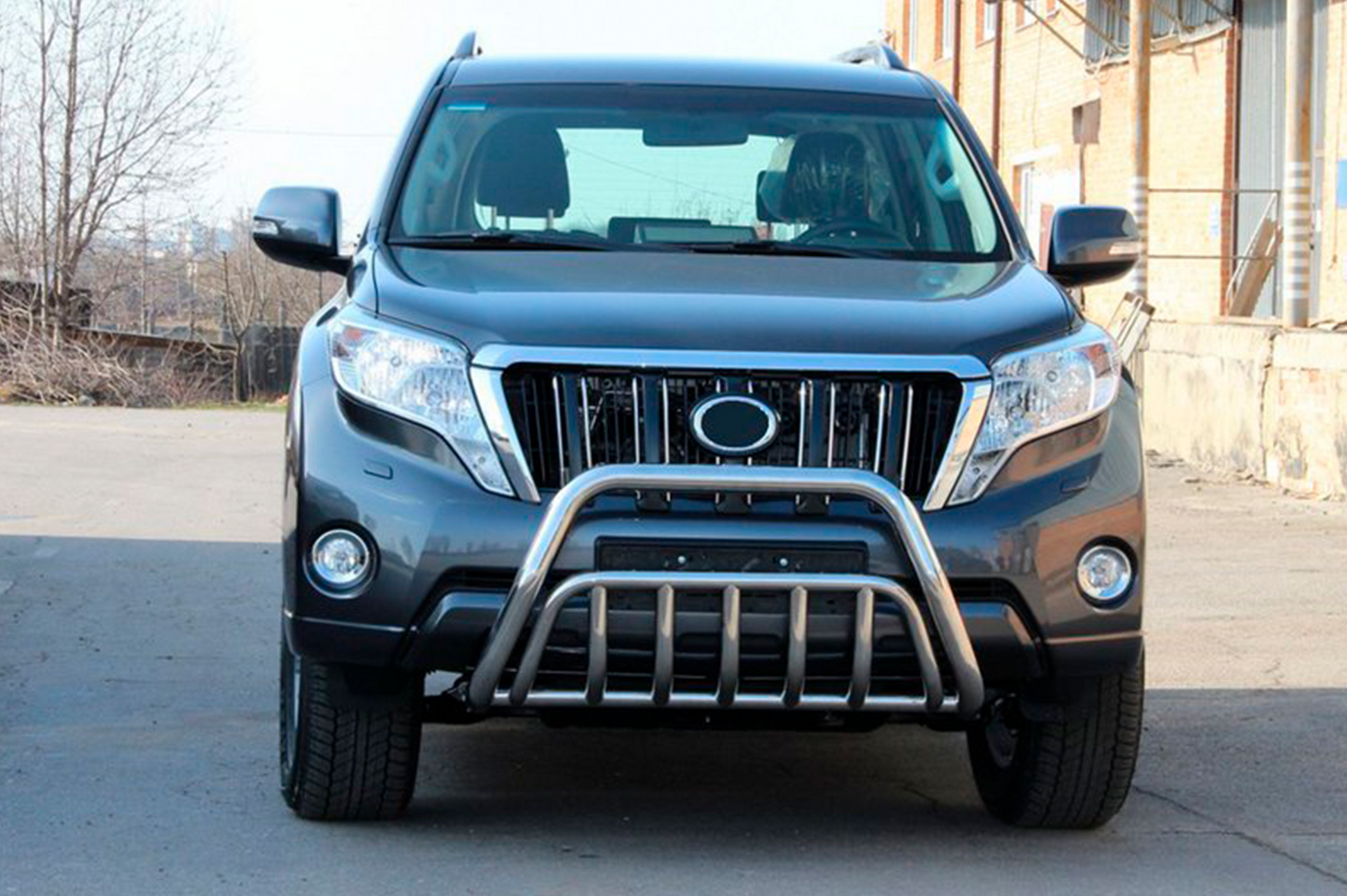 Bull Bar WT002 (Stainless Steel) for Toyota Land Cruiser Prado 150 2009-2023 - image 5