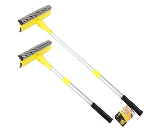 Water dispenser with foam sponge and telescopic handle 50-70 cm SAPFIRE - Reelken Auto