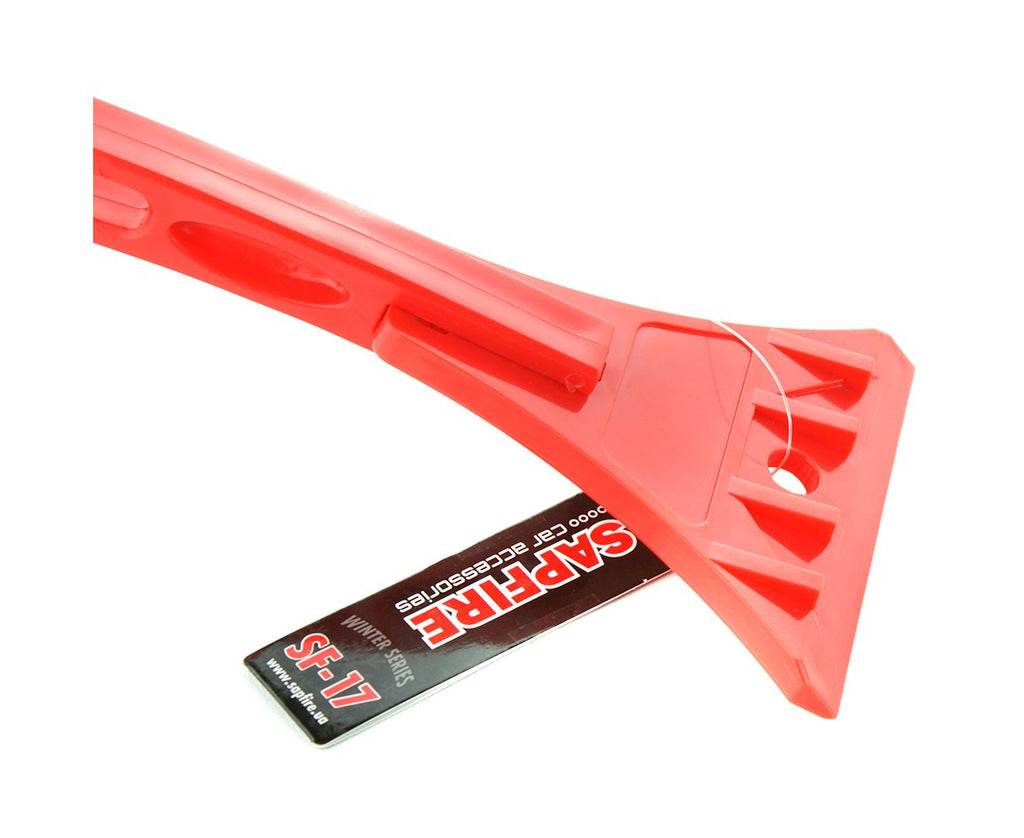Scraper brush with plastic handle SF-17 SAPFIRE - Reelken Auto