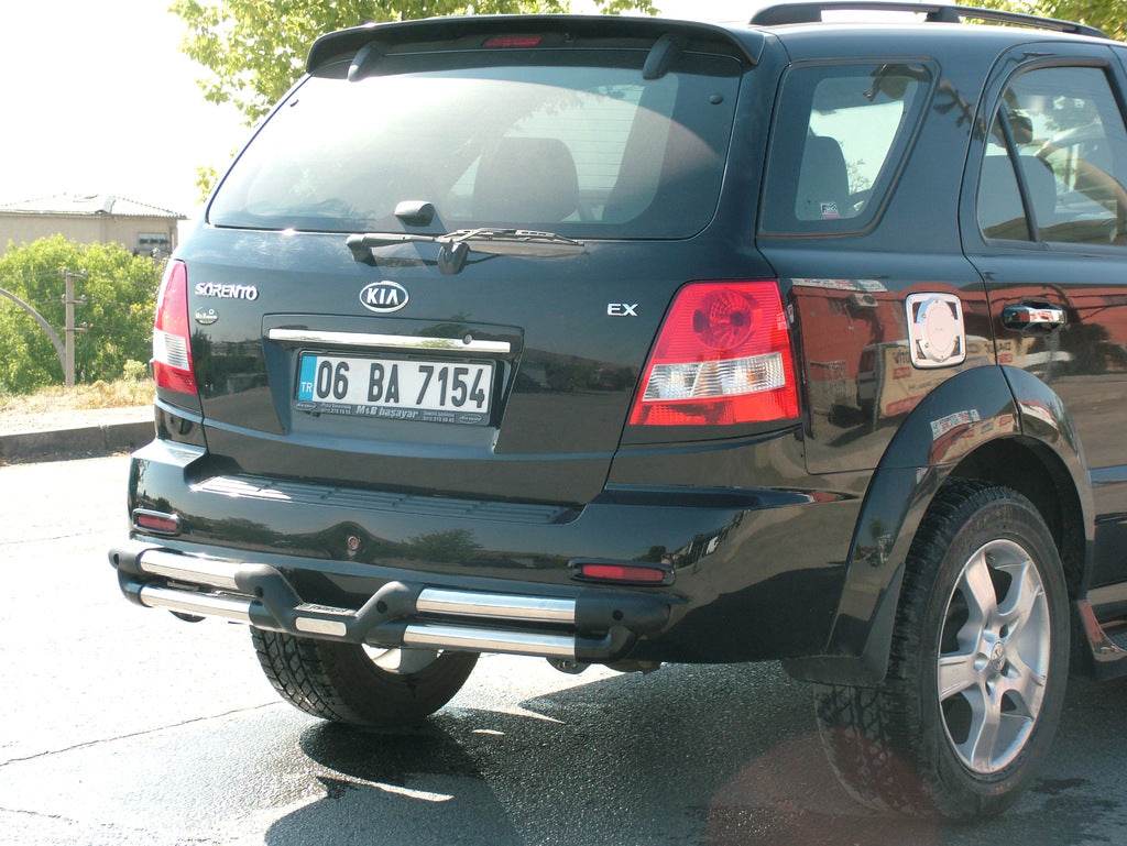 Meliset spoiler (for painting) for Kia Sorento I BL 2002-2009 - Reelken Auto