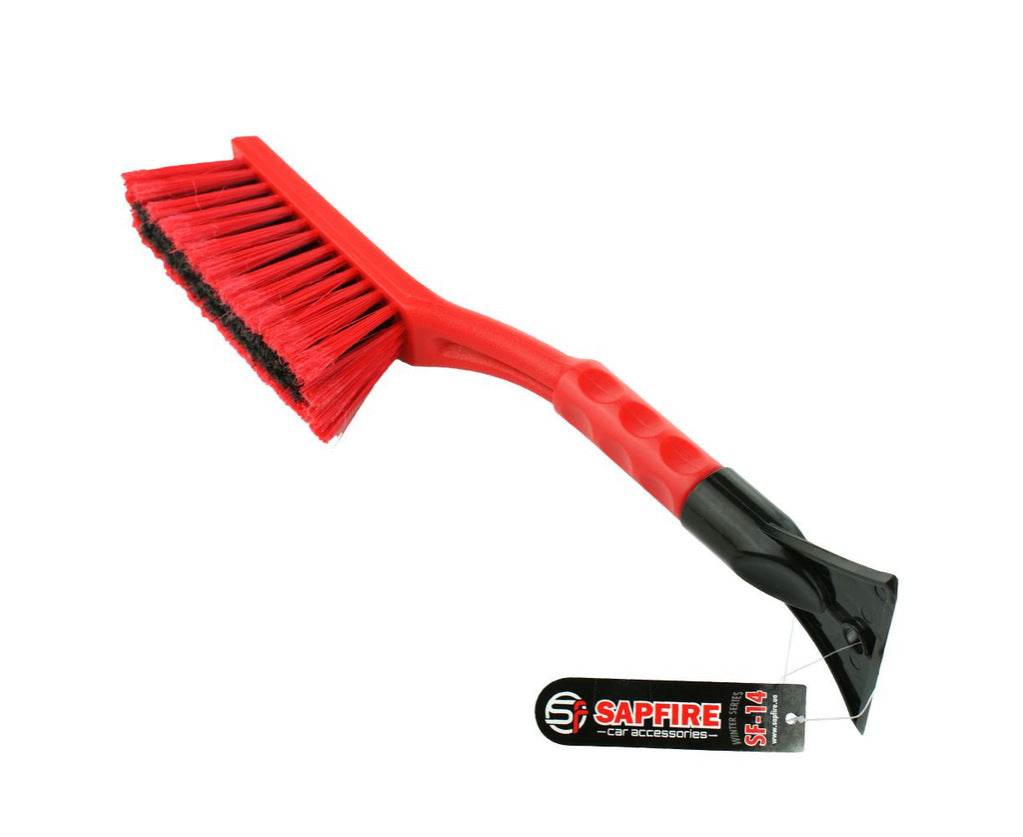 Scraper brush with plastic handle SF-14 SAPFIRE - Reelken Auto
