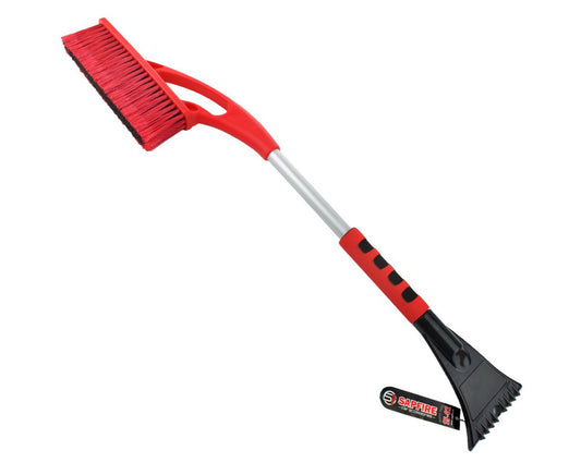 Ice Scraper with Brush and Aluminum Handle SF-02 SAPFIRE - image 1