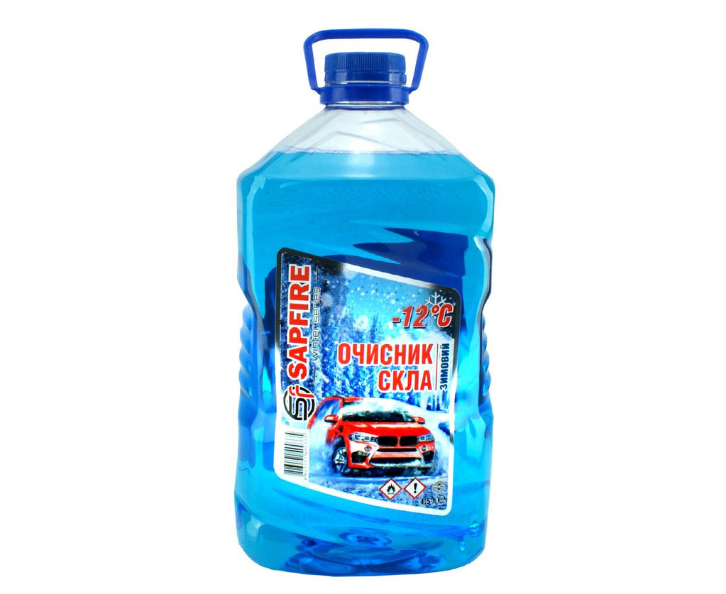 Sapfire Winter Windshield Washer Fluid -12°C (4.5L, Sea Breeze) - image 1