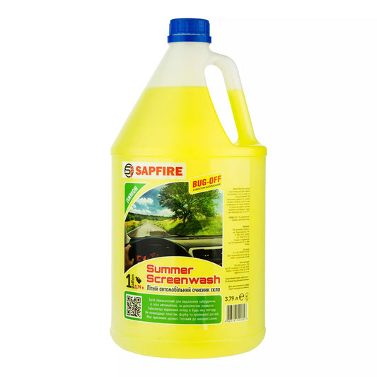SAPFIRE Summer Screenwash 3.79 l - lemon - image 1
