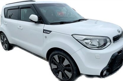 Window Deflectors (4 pcs, HIC) for Kia Soul I 2008-2013 - image 6