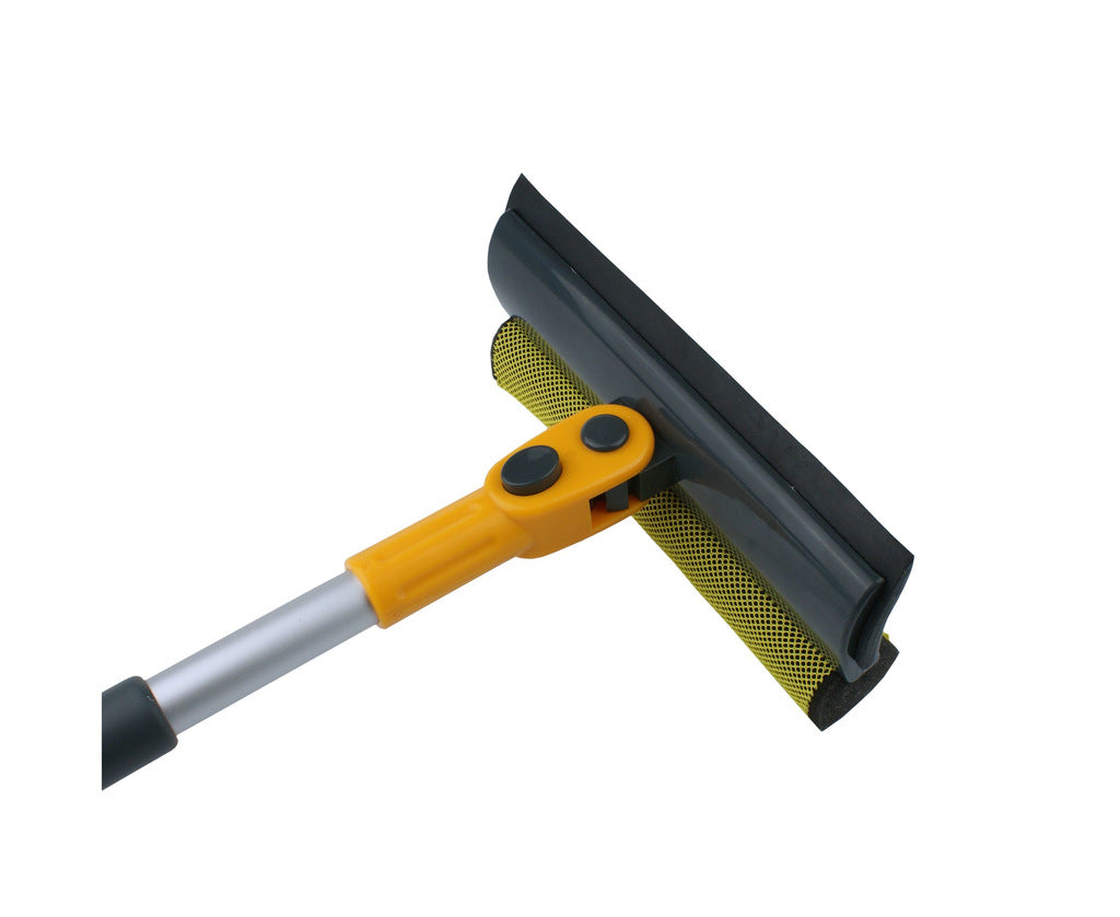 Water squeegee with TPR rubber blade and sponge, telescopic handle 50-70 cm SAPFIRE - image 4