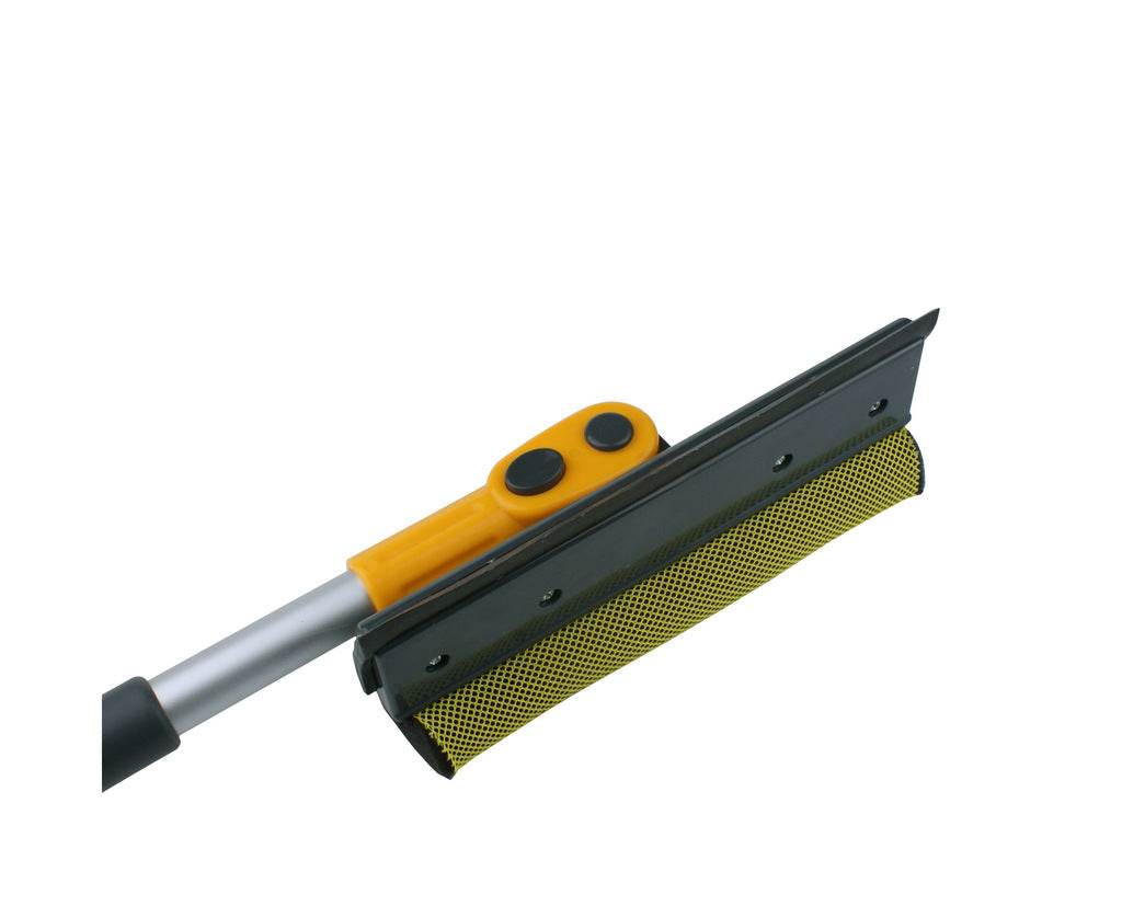 Drainage with TPR rubber blade and sponge with telescopic handle 50-70 cm SAPFIRE - Reelken Auto