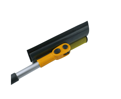Water squeegee with TPR rubber blade and sponge, telescopic handle 50-70 cm SAPFIRE - image 2