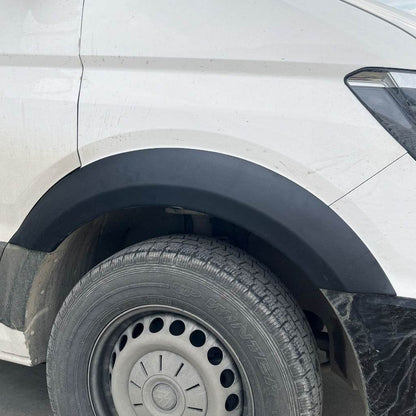 Pads on the arches are wide (4 pcs., black) for Volkswagen Crafter 2016- - Reelken Auto