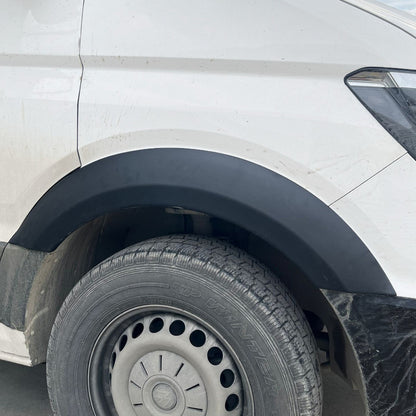 Wide fender flares (4 pcs, black) for Volkswagen Crafter 2016- - image 3