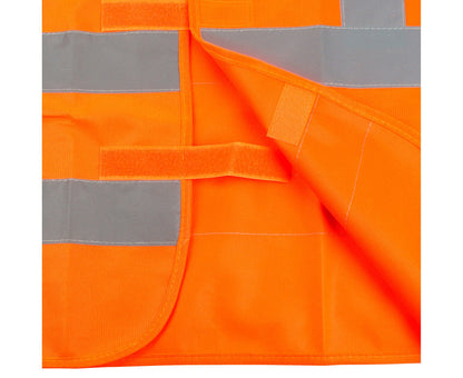 Safety Vest XL Orange SH-028 SAPFIRE - image 4