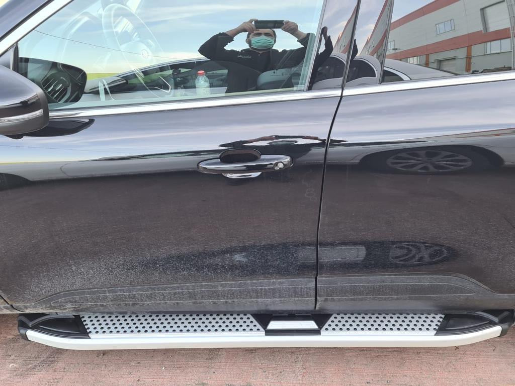 Side Steps Mevsim Grey (2 pcs, Aluminum) for Ford Kuga/Escape 2019- - image 2