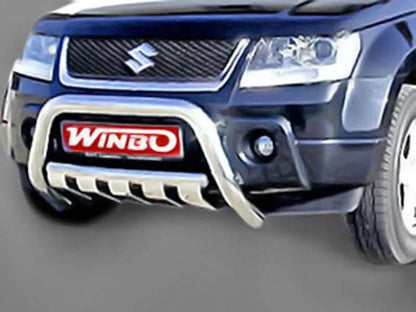 Kenguryatnik Winbo (stainless) for Suzuki Grand Vitara 2005-2017 - Reelken Auto