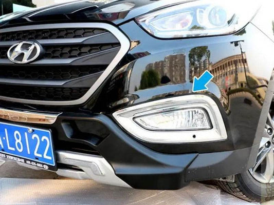 Covers for fog lights (2 pcs) for Hyundai IX-35 2010-2015 - Reelken Auto