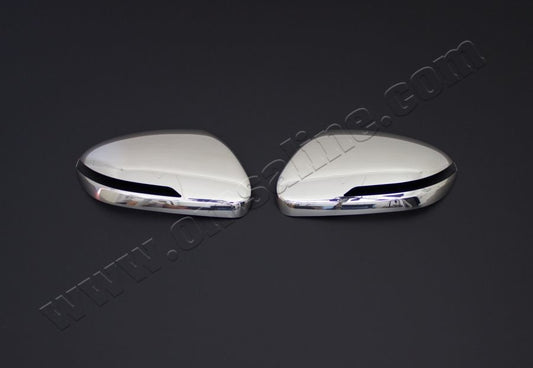 Mirror Covers V2 (2 pcs, Stainless Steel) for Hyundai I-20 2014-2020 - image 2