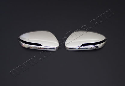 Mirror Covers V2 (2 pcs, Stainless Steel) for Hyundai I-20 2014-2020 - image 2