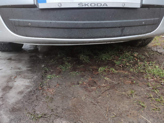 Winter cover for grille (lower) for Skoda Octavia II A5 2010-2013 - image 1