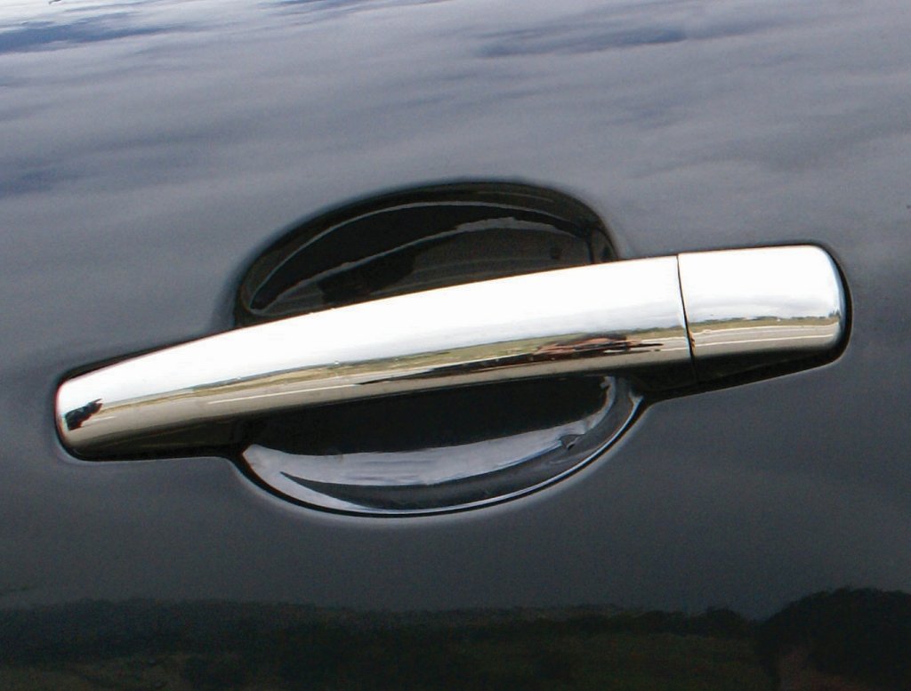 Covers for handles (4 pieces, stainless steel.) for Citroen C-3 2009-2016 - image 1