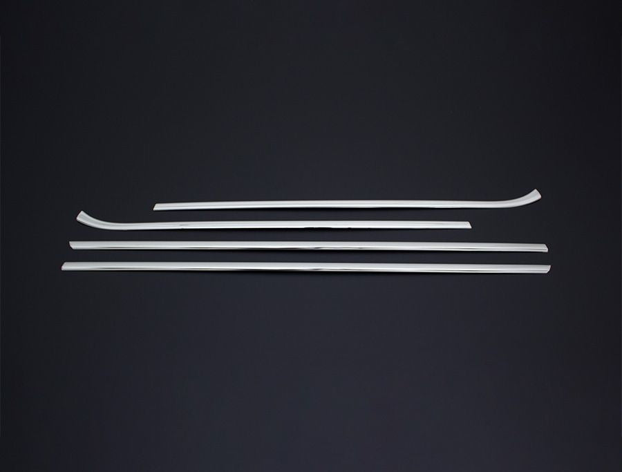 Window Lower Trim OmsaLine (4 pcs, Stainless Steel) for Peugeot 308 2014-2021 - image 2