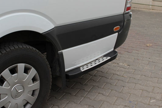 DOT-Line Side Steps Behind Wheel (2 pcs, Aluminum) for Mercedes Sprinter W901/902/903/904/905 1995-2006 - image 1