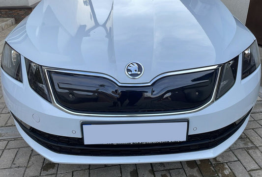 Winter grill (2017-2020) for Skoda Octavia III A7 2013-2019 - image 1