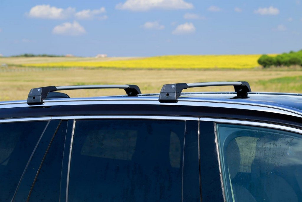 Roof rack (cross bars) for integrated roof rails lockable WingCarrier V2 (2 pcs) for Volvo XC90 2015- - image 3