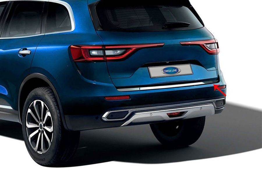 Trunk edge (stainless steel) for Renault Koleos 2016-2024 - Reelken Auto