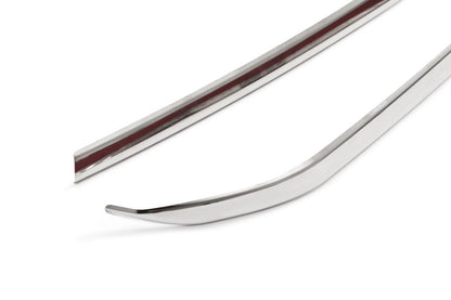 Chrome Grille Covers (2 pcs, Stainless Steel) for Honda Civic Sedan 2021- - image 4