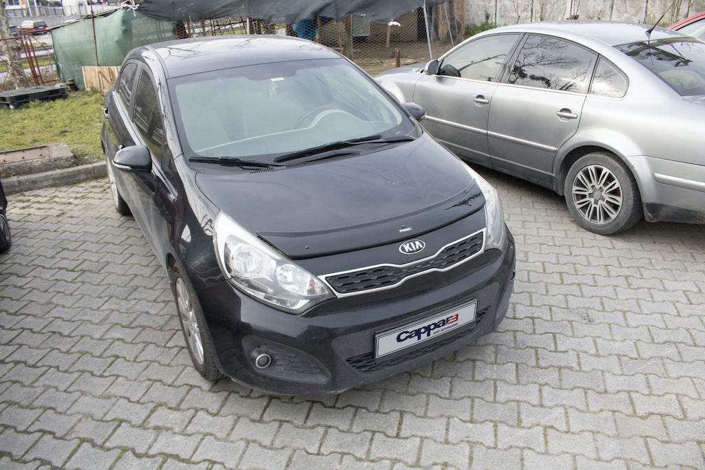 The hood deflector (EuroCap) for Kia Ceed 2012-2018 - Reelken Auto