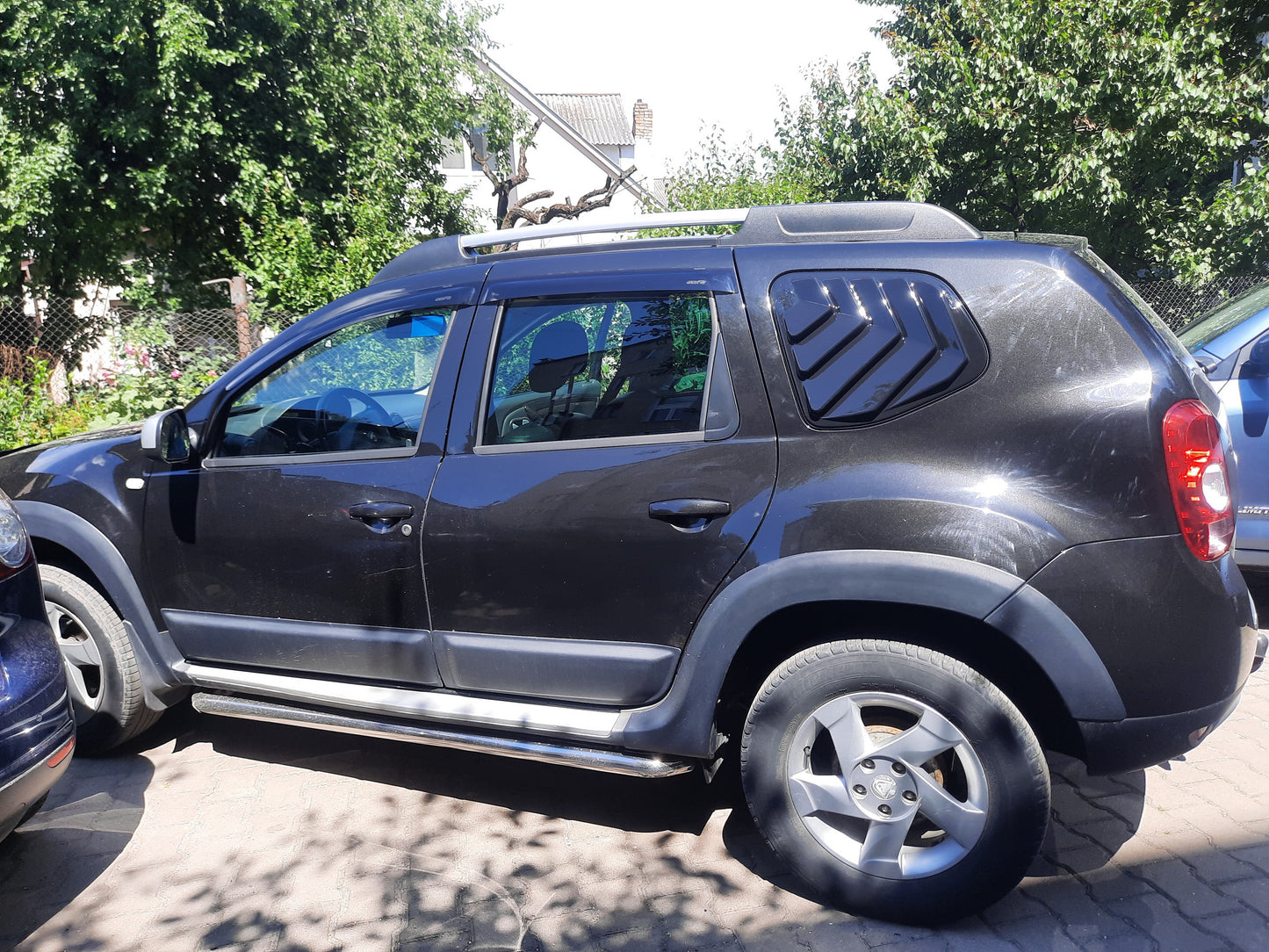 Rear window covers EuroCap (2 pcs, ABS) for Dacia Duster 2008-2018 - image 1