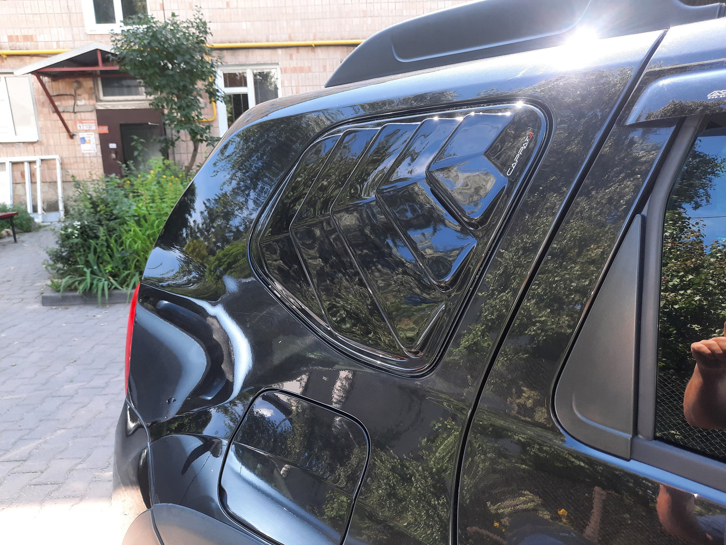 Rear window covers EuroCap (2 pcs, ABS) for Renault Duster 2008-2017 - image 6