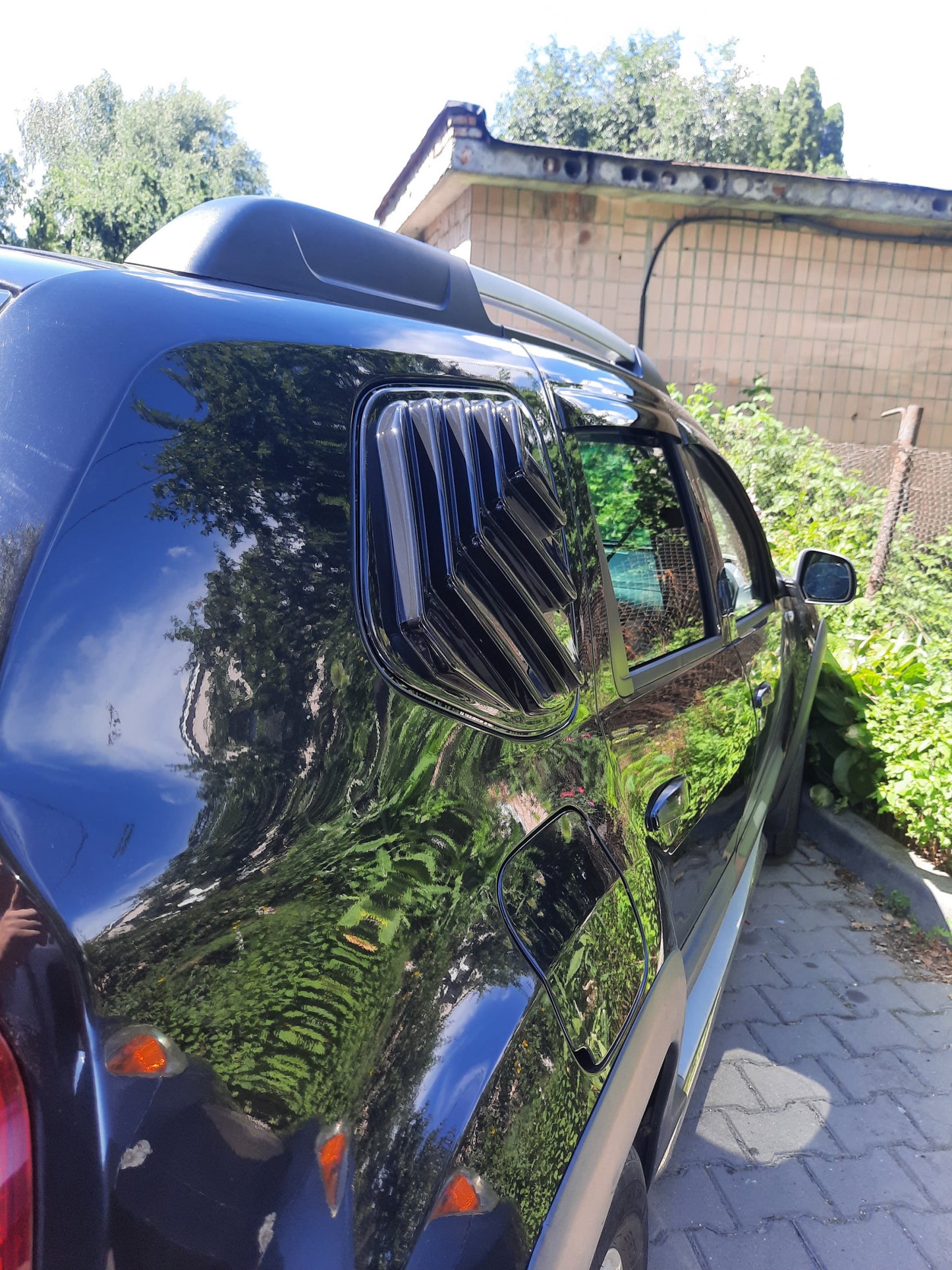 Rear window covers EuroCap (2 pcs, ABS) for Renault Duster 2008-2017 - image 7