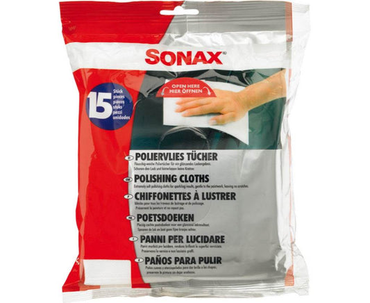 Sonax Polishing Cloths (15 pcs) - Reelken Auto