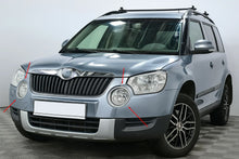 Chrome Fog Light Covers (2009-2013, 2 pcs, Stainless Steel) for Skoda Yeti 2009-2017 - image 1