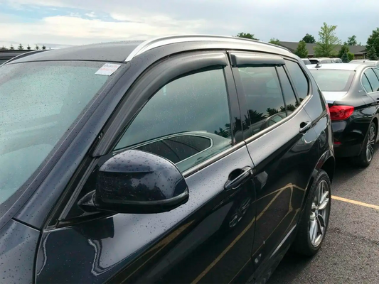 Window Deflectors (4 pcs, HIC) for BMW X3 F25 2011-2018 - image 1