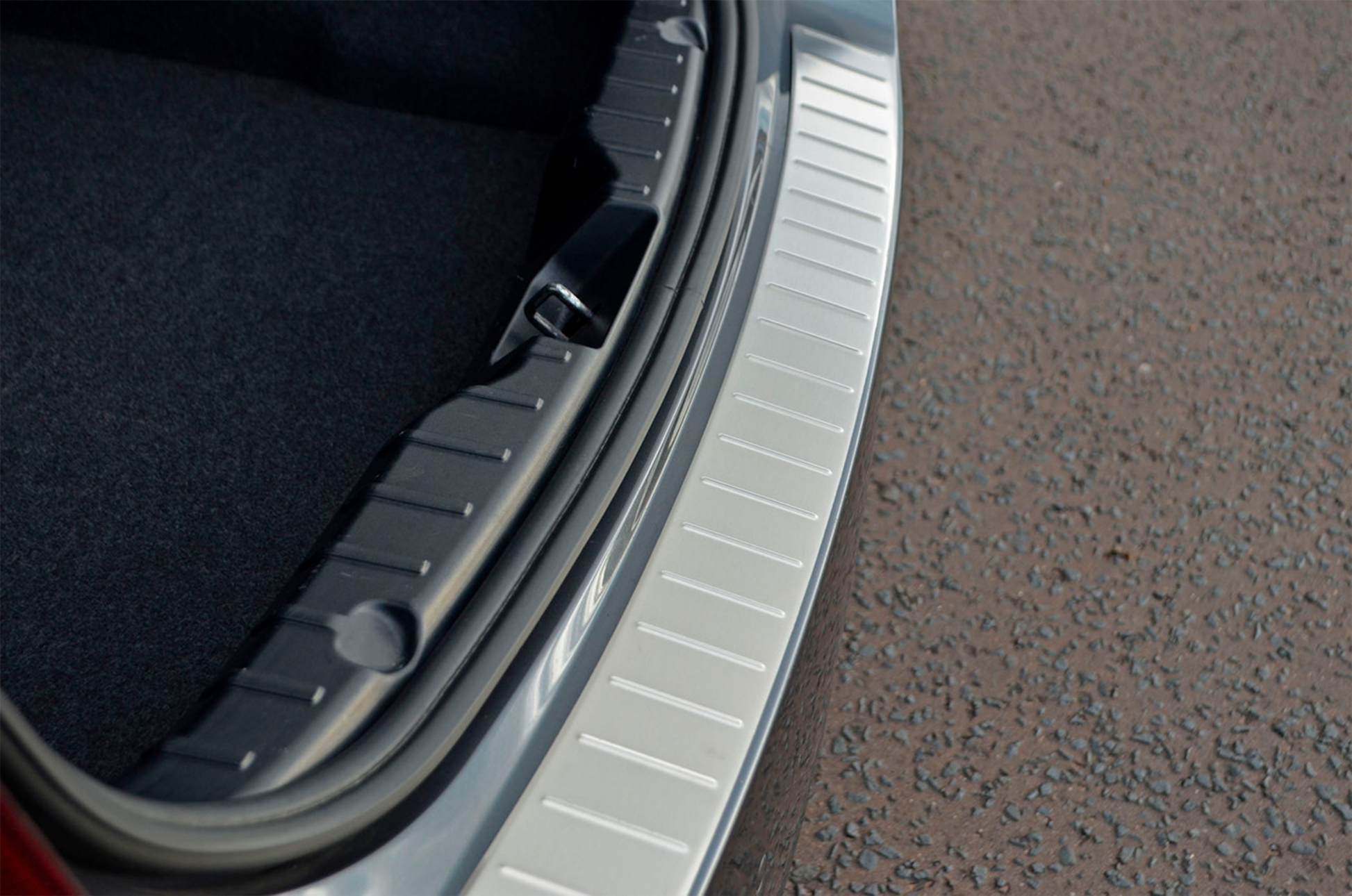 Rear bumper protector OmsaLine (SD, stainless steel) for BMW 5 Series F10/F11 2010–2016 - image 4