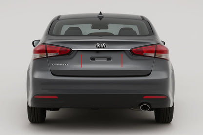 Chrome trim above license plate for Sedan (stainless steel) for Kia Cerato 3 2013-2018 - image 1