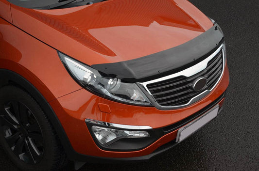 Hood deflector (EuroCap) for Kia Sportage 2010-2015 - Reelken Auto