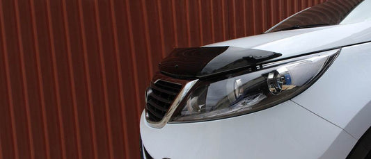Hood deflector (EuroCap) for Kia Sportage 2010-2015 - Reelken Auto
