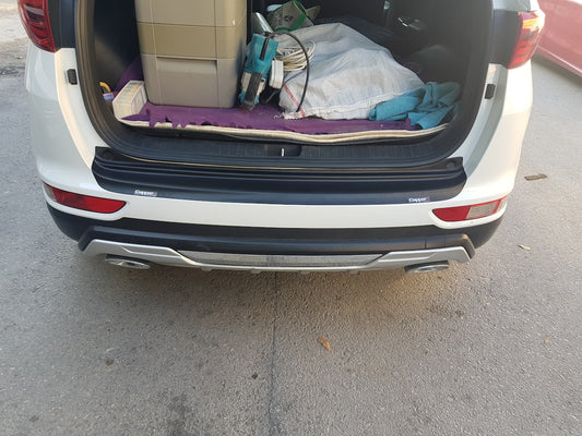 Rear Bumper Cover EuroCap 2015-2018 (ABS) for Kia Sportage 2015-2021 - image 2